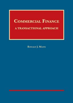Commercial Finance A Transactional Approach  9781683283355 Front Cover