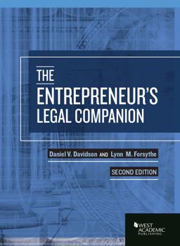 Entrepreneur's Legal Companion 2nd 9781683284192 Front Cover