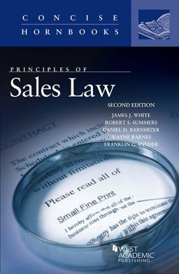 Principles of Sales Law 2nd 9781683285021 Front Cover