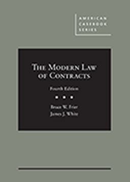 Modern Law of Contracts 4th 9781683285304 Front Cover