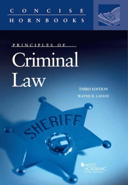 Principles of Criminal Law 3rd 9781683285359 Front Cover