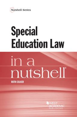 Special Education Law in a Nutshell  9781683285892 Front Cover