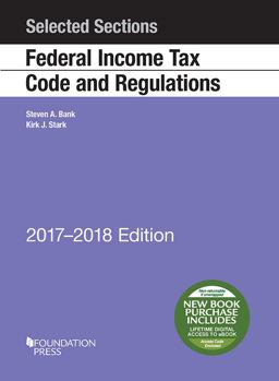 Selected Sections Federal Income Tax Code and Regulations