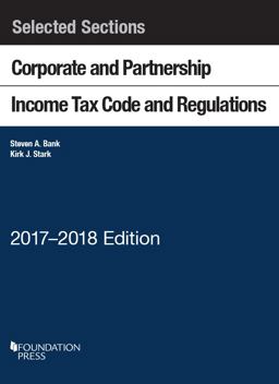 Selected Sections Corporate and Partnership Income Tax Code and Regulations