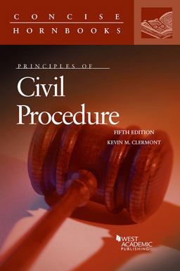 Principles of Civil Procedure 5th 9781683286820 Front Cover