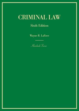Criminal Law 6th 9781683288817 Front Cover