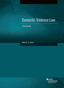 Domestic Violence Law 5th 9781683289142 Front Cover