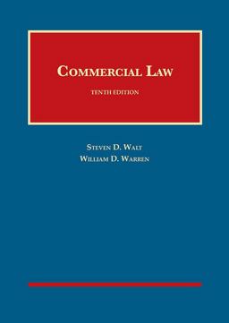 Commercial Law 10th 9781683289487 Front Cover