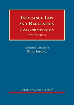 INSURANCE LAW+REGULATION:CASES+MTRLS.  9781683289517 Front Cover