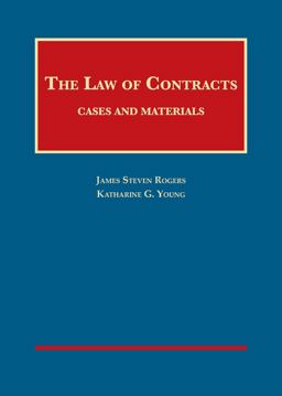 Law of Contracts Cases and Materials  9781683289937 Front Cover