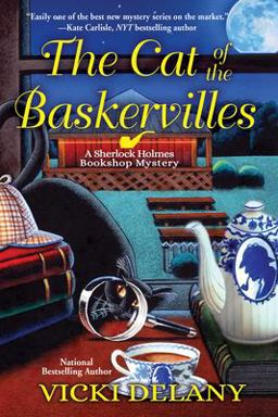 Cat of the Baskervilles A Sherlock Holmes Bookshop Mystery  9781683318064 Front Cover