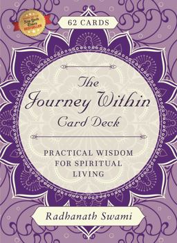 Journey Within Card Deck Practical Wisdom for Spiritual Living  9781683830290 Front Cover