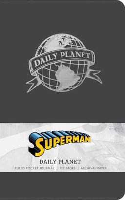 Superman: Daily Planet Ruled Pocket Journal  9781683830375 Front Cover
