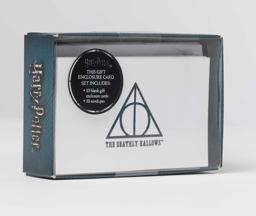 Harry Potter: Deathly Hallows Foil Gift Enclosure Cards (Set Of 10)  9781683832577 Front Cover