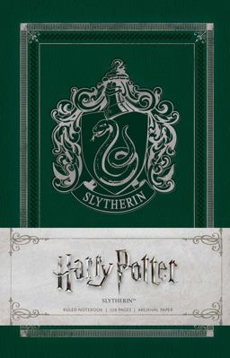Harry Potter: Slytherin Ruled Notebook 2017 9781683832621 Front Cover