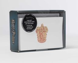 Harry Potter: Gryffindor Foil Gift Enclosure Cards (Set Of 10)  9781683832751 Front Cover