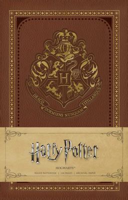 Harry Potter: Hogwarts Ruled Notebook 2017 9781683832850 Front Cover