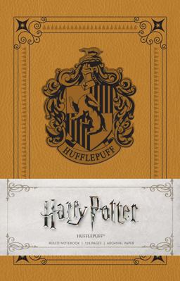 Harry Potter: Hufflepuff Ruled Notebook  9781683832867 Front Cover