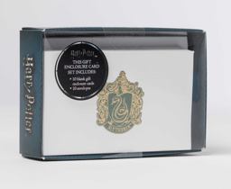 Harry Potter: Slytherin Foil Gift Enclosure Cards (Set Of 10)  9781683832966 Front Cover