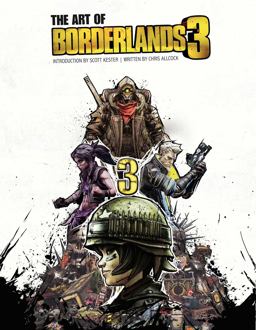 Art of Borderlands 3 2019 9781683835714 Front Cover