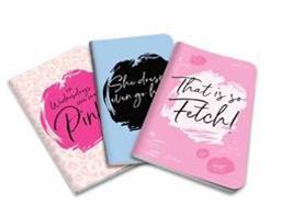 Mean Girls Pocket Notebook Collection (Set Of 3)