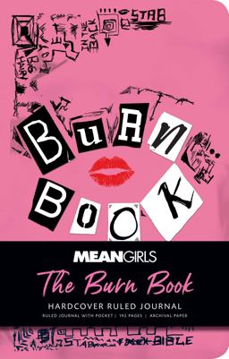 Mean Girls: the Burn Book Hardcover Ruled Journal