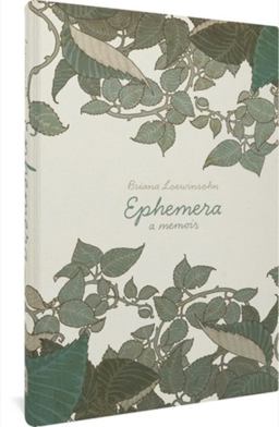 Ephemera A Memoir  9781683966906 Front Cover
