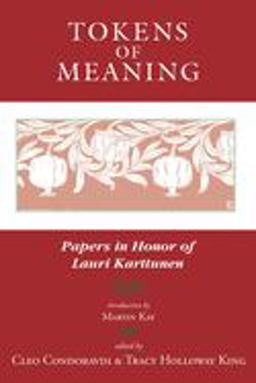 Tokens of Meaning Tokens of Meaning