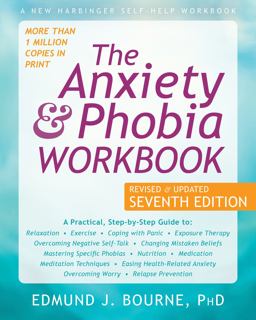 Anxiety and Phobia Workbook 7th 9781684034833 Front Cover