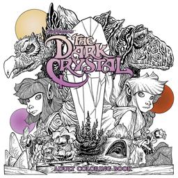 Jim Henson's the Dark Crystal Adult Coloring Book  9781684151943 Front Cover