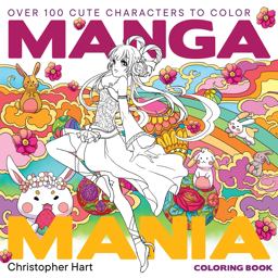 Manga Mania Coloring Book