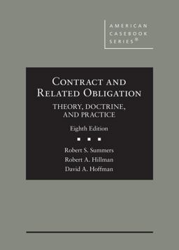 CONTRACT+RELATED OBLIGATION  9781684670154 Front Cover