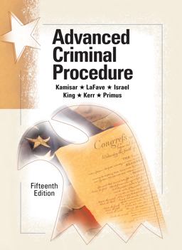 Advanced Criminal Procedure