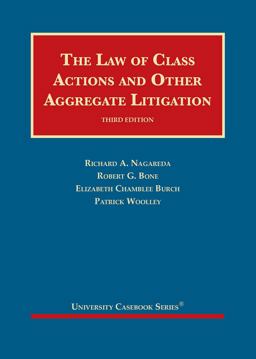 LAW OF CLASS ACTIONS+OTHER AGGREGATE...  9781684671311 Front Cover