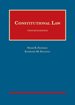 Constitutional Law 20th 9781684672158 Front Cover