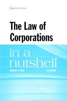 LAW OF CORPORATIONS IN A NUTSHELL  9781684672394 Front Cover