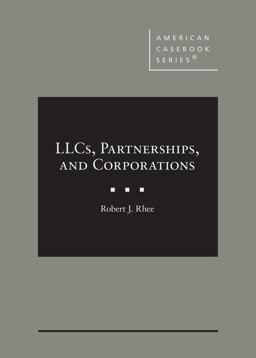 LLCs, Partnerships, and Corporations  9781684672424 Front Cover