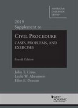 Civil Procedure Civil Procedure