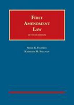 First Amendment Law 7th 9781684673308 Front Cover