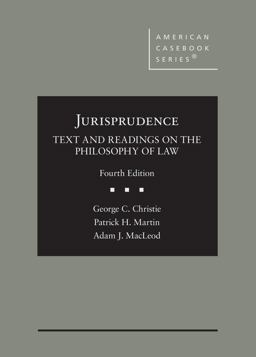 Jurisprudence, Text and Readings on the Philosophy of Law 4th 9781684674732 Front Cover