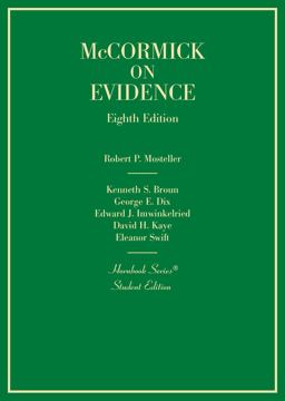 Evidence 8th 9781684674763 Front Cover
