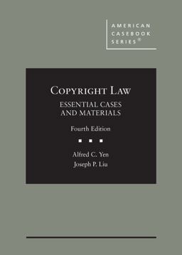 COPYRIGHT LAW  9781684675340 Front Cover
