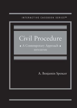     CIVIL PROCEDURE,CONTEMP.APPR.-W/ACC  9781684675494 Front Cover