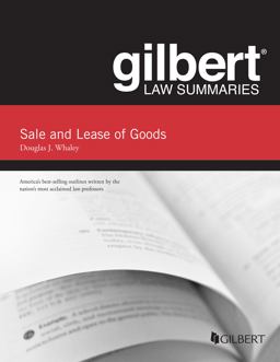 GILBERT LAW SUMMARIES ON SALE+LEASE...  9781684678686 Front Cover