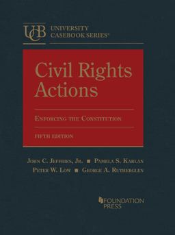     CIVIL RIGHTS ACTIONS:ENFORCING THE.  9781685610272 Front Cover