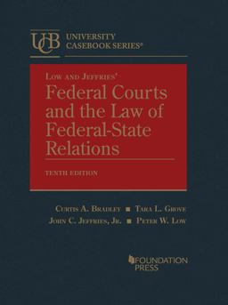    FEDERAL COURTS+LAW OF FED.-STATE RE  9781685610852 Front Cover