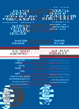    SEL.FEDERAL TAX.:STAT.+REGS.23 ED.-  9781685614386 Front Cover