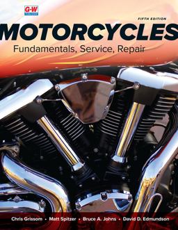 Motorcycles Fundamentals, Service, Repair 5th 9781685844486 Front Cover