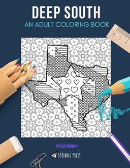 Deep South: an Adult Coloring Book