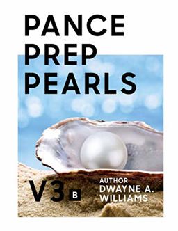Pance Prep Pearls V3 - Part B  9781712913109 Front Cover